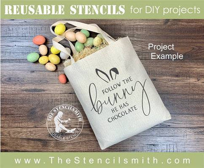 7267 - follow the bunny - The Stencilsmith