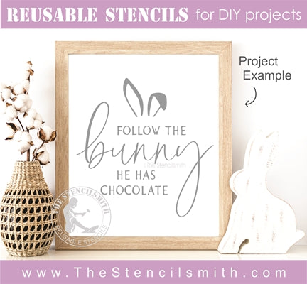 7267 - follow the bunny - The Stencilsmith