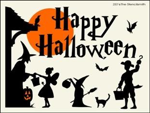 Happy Halloween - Treaters - The Stencilsmith