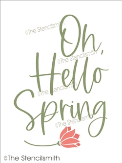 7272 - Oh, Hello Spring - The Stencilsmith