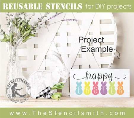 7273 - happy easter - The Stencilsmith
