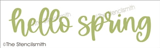 hello spring reusable stencil for diy signs – The Stencilsmith