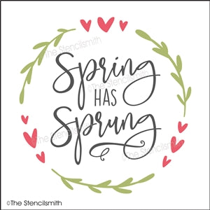 7291 - spring has sprung - The Stencilsmith