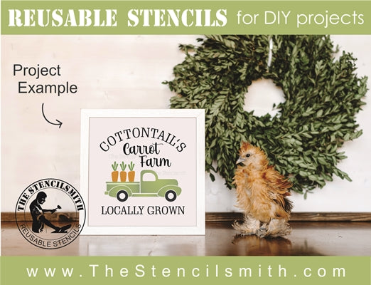 7292 - Cottontail's Carrot Farm - The Stencilsmith