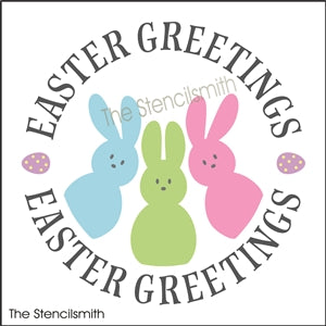 7299 - Easter Greetings - The Stencilsmith