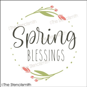 7308 - Spring Blessings - The Stencilsmith