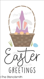 7324 - Easter Greetings (gnome) - The Stencilsmith