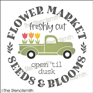 7397 - Flower Market - The Stencilsmith