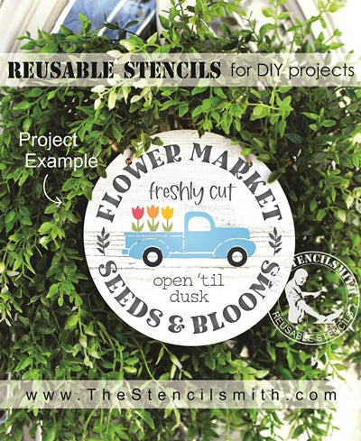 7397 - Flower Market - The Stencilsmith