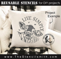 7400 - Live Simply - The Stencilsmith