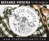 7400 - Live Simply - The Stencilsmith