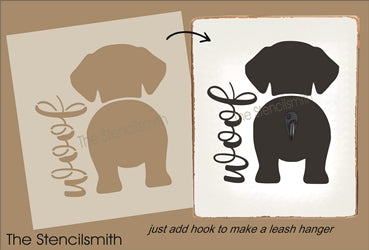 7418 - woof - The Stencilsmith