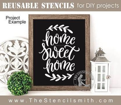 7427 - home sweet home - The Stencilsmith