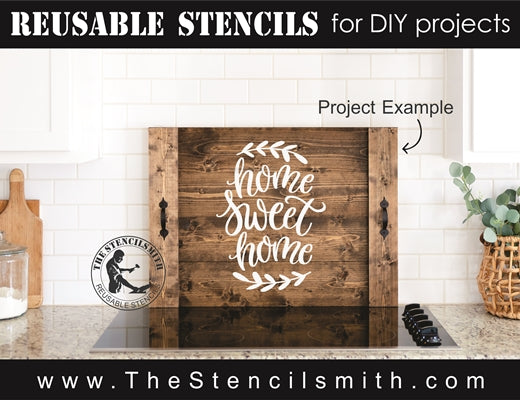 7427 - home sweet home - The Stencilsmith