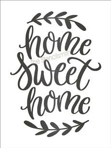 7427 - home sweet home - The Stencilsmith