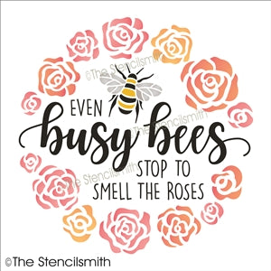 7438 - Even Busy Bees stop - The Stencilsmith