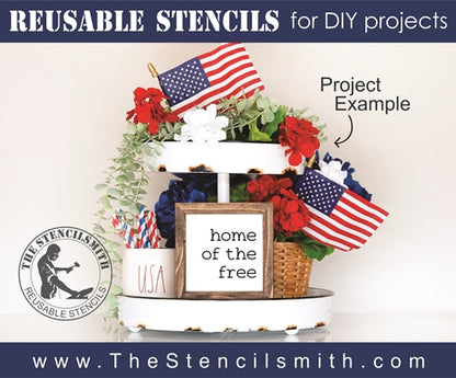 7452 - Patriotic phrases - The Stencilsmith
