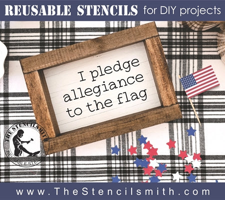 7452 - Patriotic phrases - The Stencilsmith