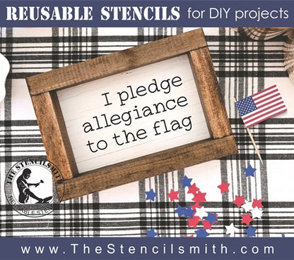 7452 - Patriotic phrases - The Stencilsmith