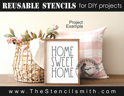 7484 - Home sweet home - The Stencilsmith