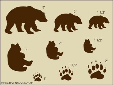 749 - BEARS - The Stencilsmith