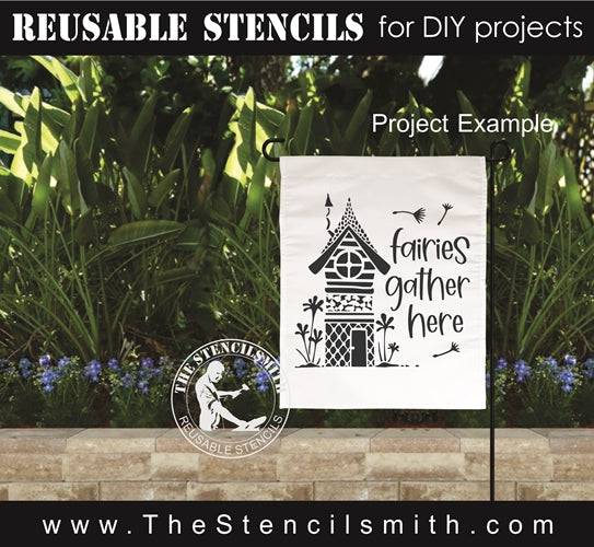 7500 - fairies gather here - The Stencilsmith