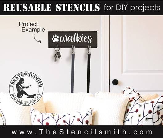 7604 - walkies - The Stencilsmith