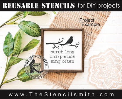 7608 - perch long - The Stencilsmith