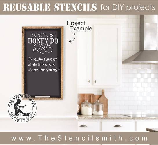 7626 - Honey-Do List - The Stencilsmith
