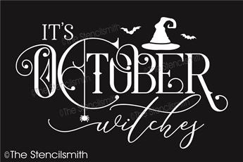 7690 - it's October witches - The Stencilsmith