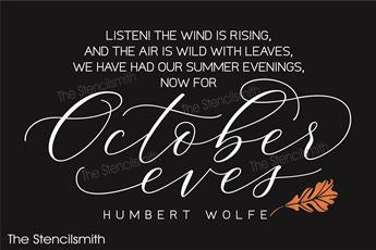 7692 - Listen! The wind is rising - The Stencilsmith