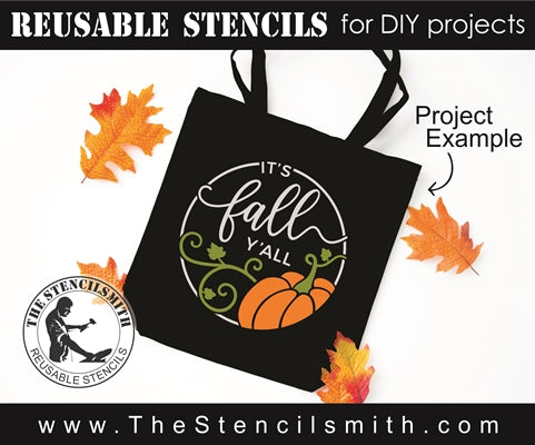 7698 - it's FALL y'all - The Stencilsmith