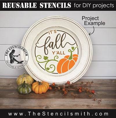 7698 - it's FALL y'all - The Stencilsmith