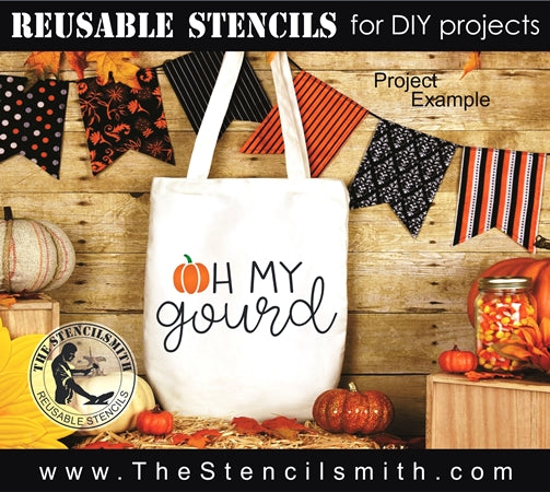 7709 - oh my gourd - The Stencilsmith