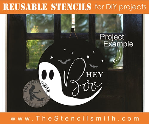 7734 - hey boo - The Stencilsmith