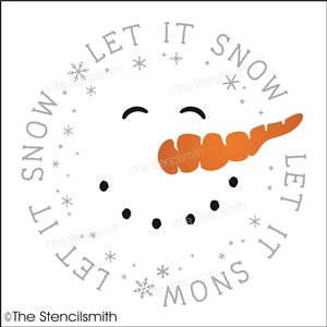 7762 - let it snow - The Stencilsmith