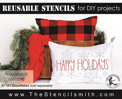 7772 - Holiday sayings - The Stencilsmith
