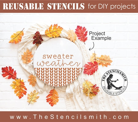 7780 - sweater weather - The Stencilsmith
