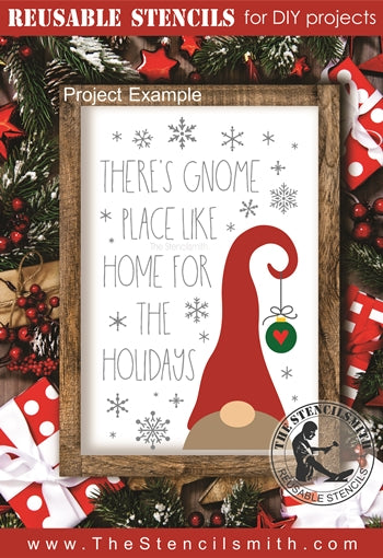 7788 - There's gnome place like - The Stencilsmith