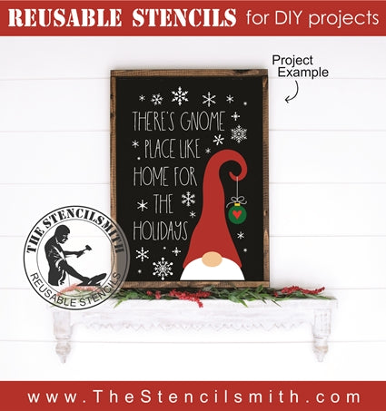 7788 - There's gnome place like - The Stencilsmith