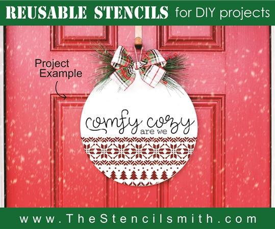 7811 - comfy cozy are we - The Stencilsmith