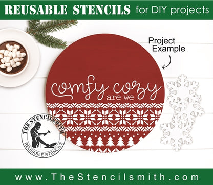 7811 - comfy cozy are we - The Stencilsmith