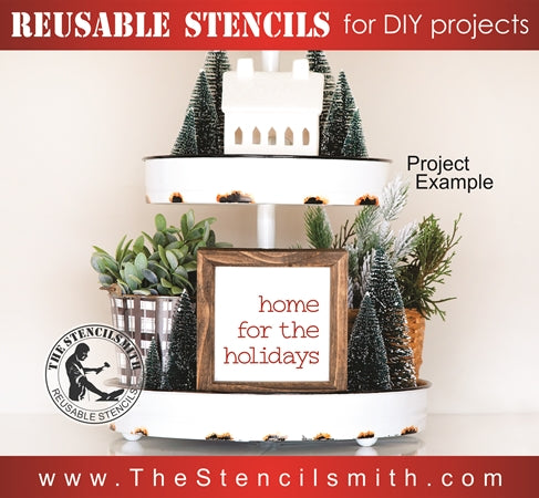 7820 - Christmas phrases - The Stencilsmith