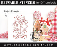 7822 - Happy Holidays - The Stencilsmith