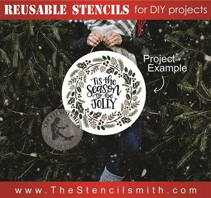 7866 - 'Tis the season to be jolly - The Stencilsmith