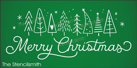 7875 - Merry Christmas - The Stencilsmith