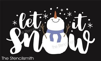 7896 - let it snow - The Stencilsmith