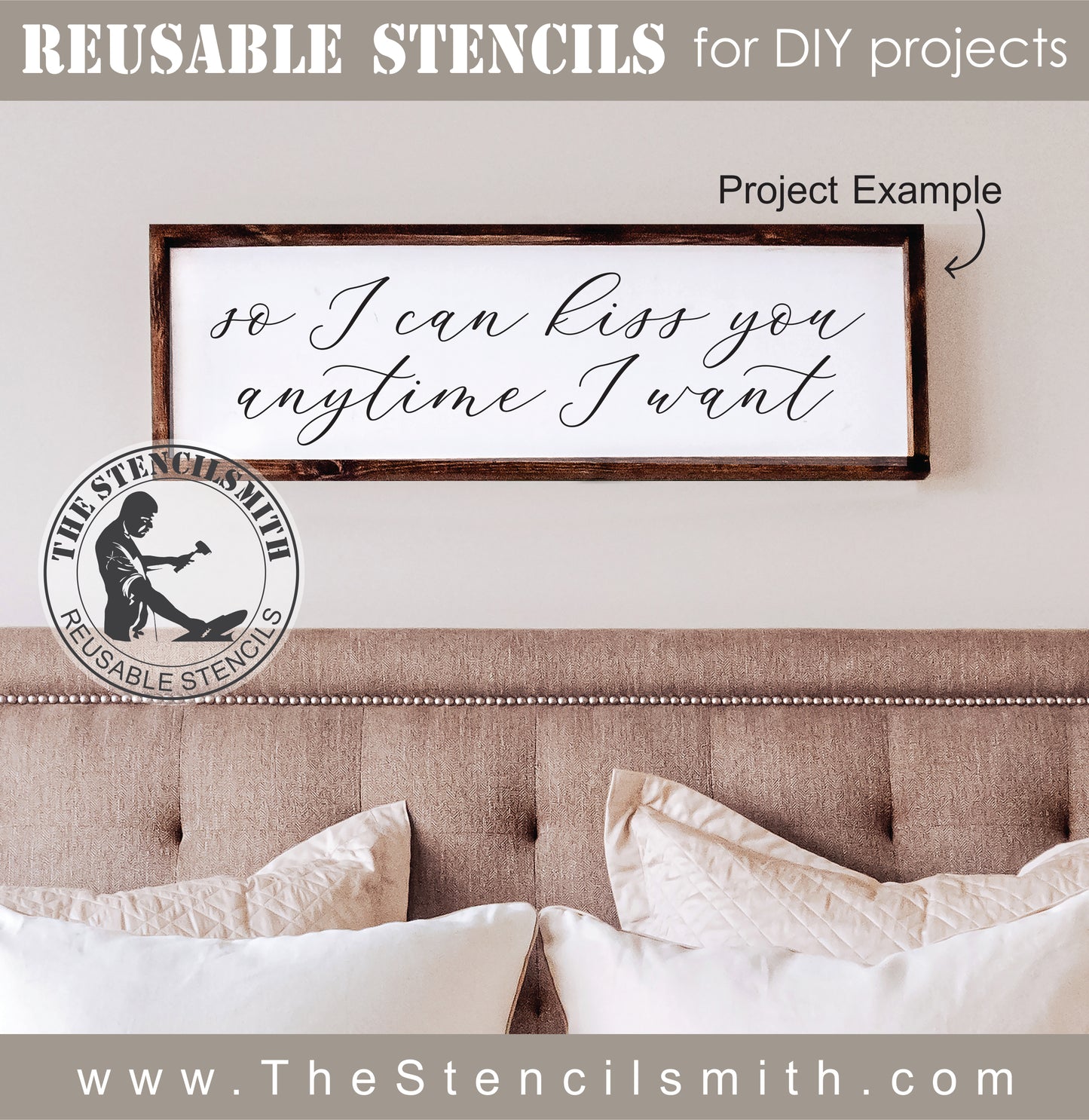 7986 - so I can kiss you anytime I want - The Stencilsmith