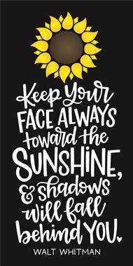 8020 - keep your face always toward - The Stencilsmith