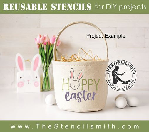 8034 - hoppy easter - The Stencilsmith